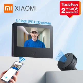 Xiaomi plataus kampo vaizdo durų akutė - skambutis „Mi Home“