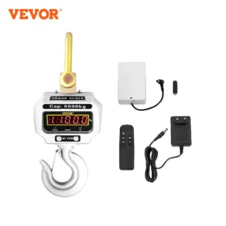 VEVOR 5000 kg skaitmeninės kraninės svarstyklės su kabliu