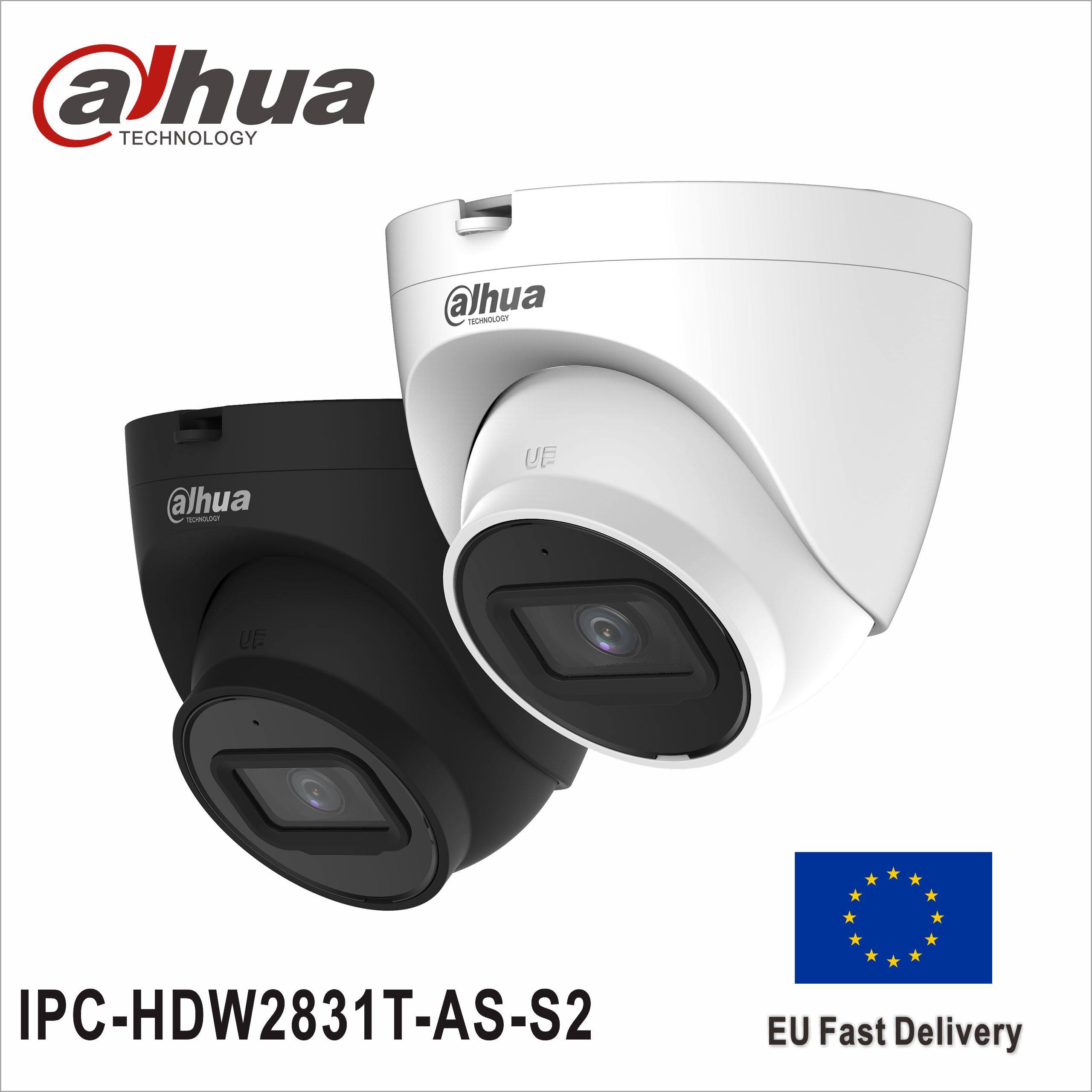 Dahua IPC-HDW2831T-AS-S2 8MP POE kamera
