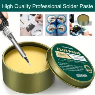 Aukštos kokybės lydmetalio pasta, skirta patogiam ir tiksliam litavimui